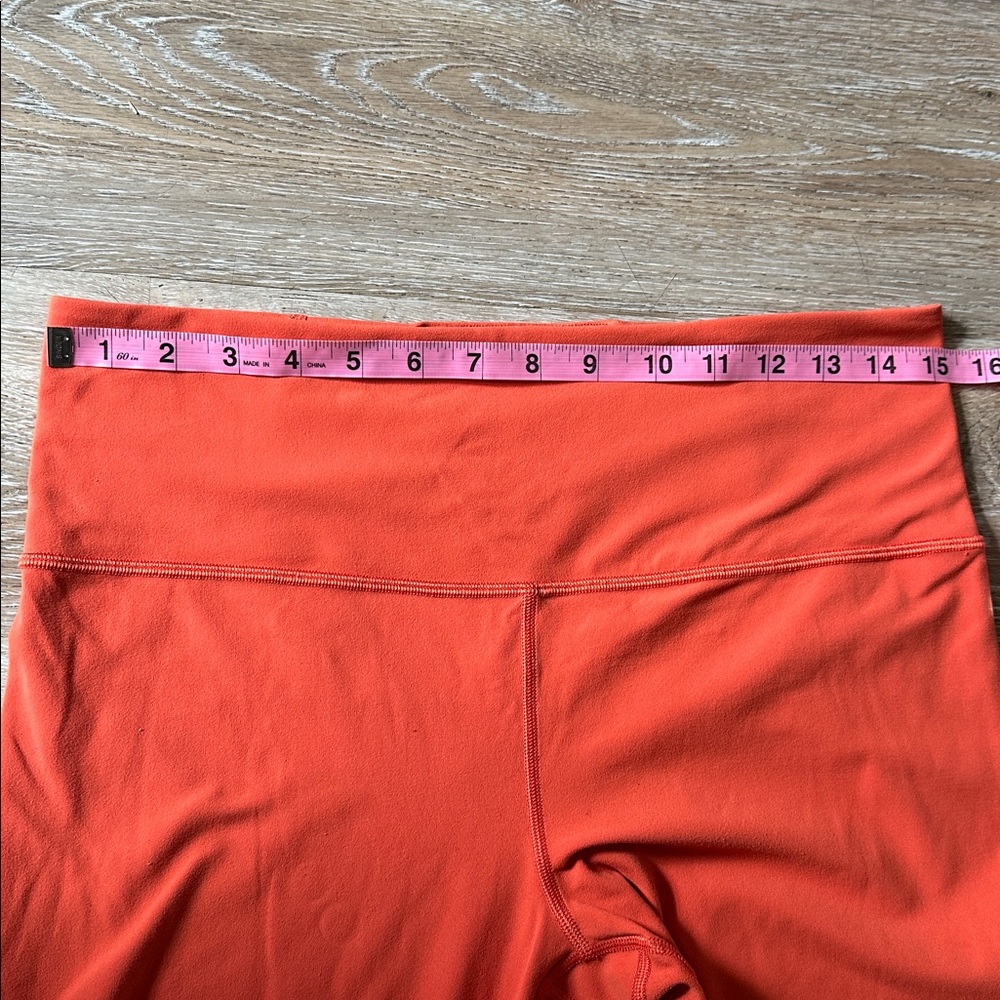 Athleta Bright Orange Leggings - Picture 6 of 8